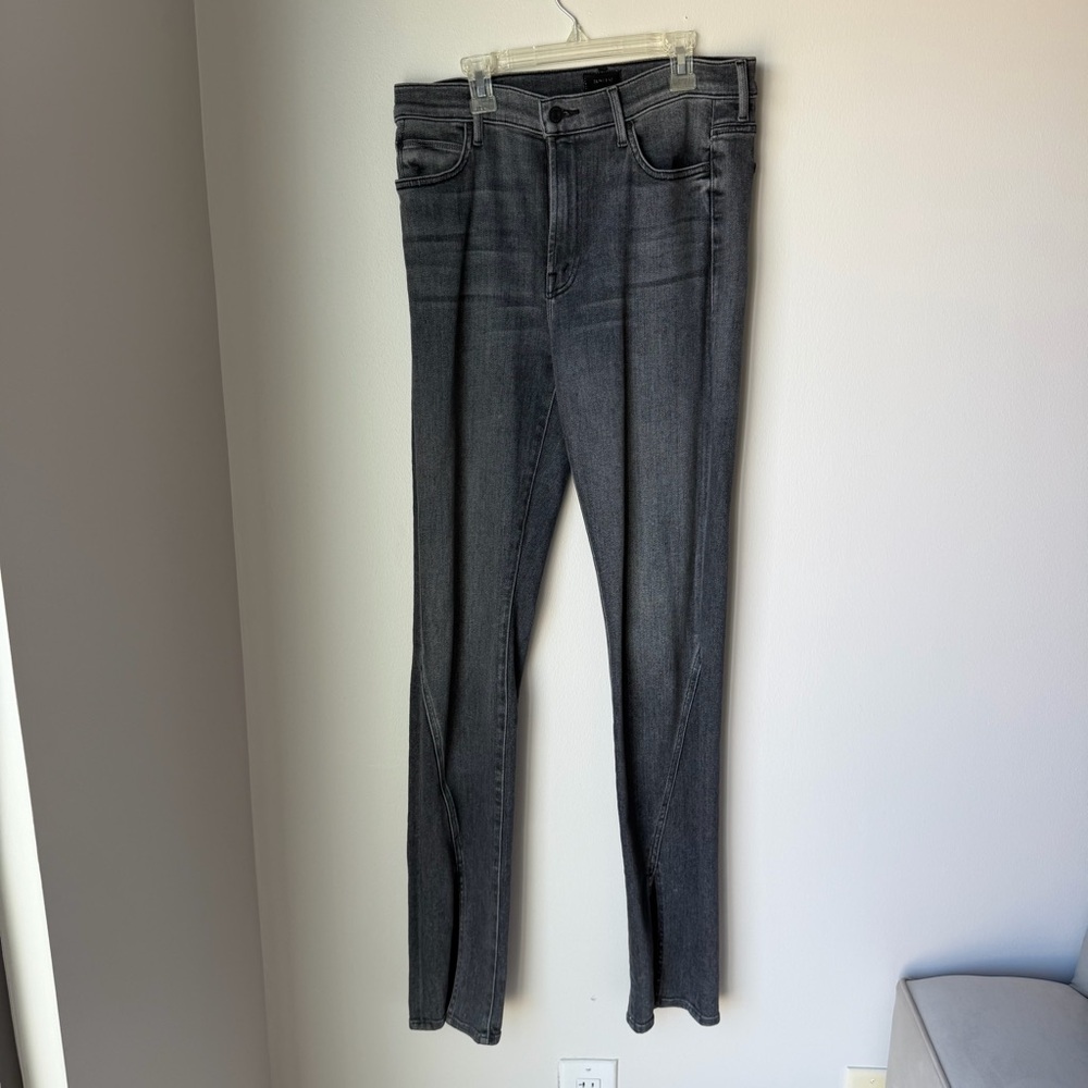 Mother Rascal Sliced Up Heel Jeans - Picture 3 of 9